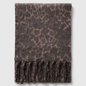 GAP Wool Blend Fringe Scarf